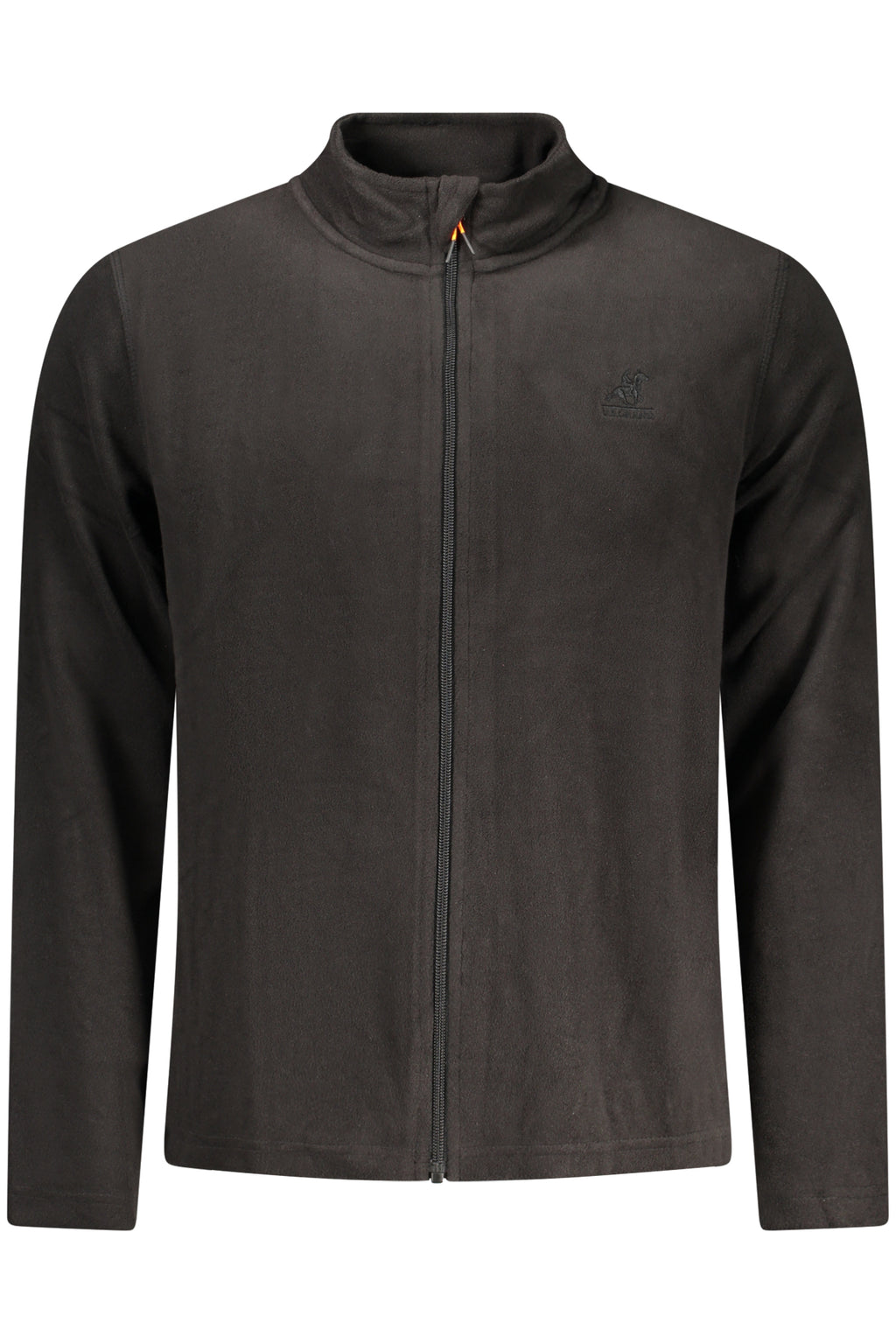 US GRAND MEN'S BLACK ZIP-UP SWEATSHIRT
