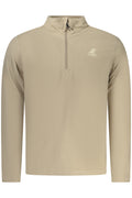 US GRAND MEN'S BEIGE ZIP-UP SWEATSHIRT