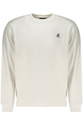 US GRAND MEN'S WHITE ZIP-UP SWEATSHIRT
