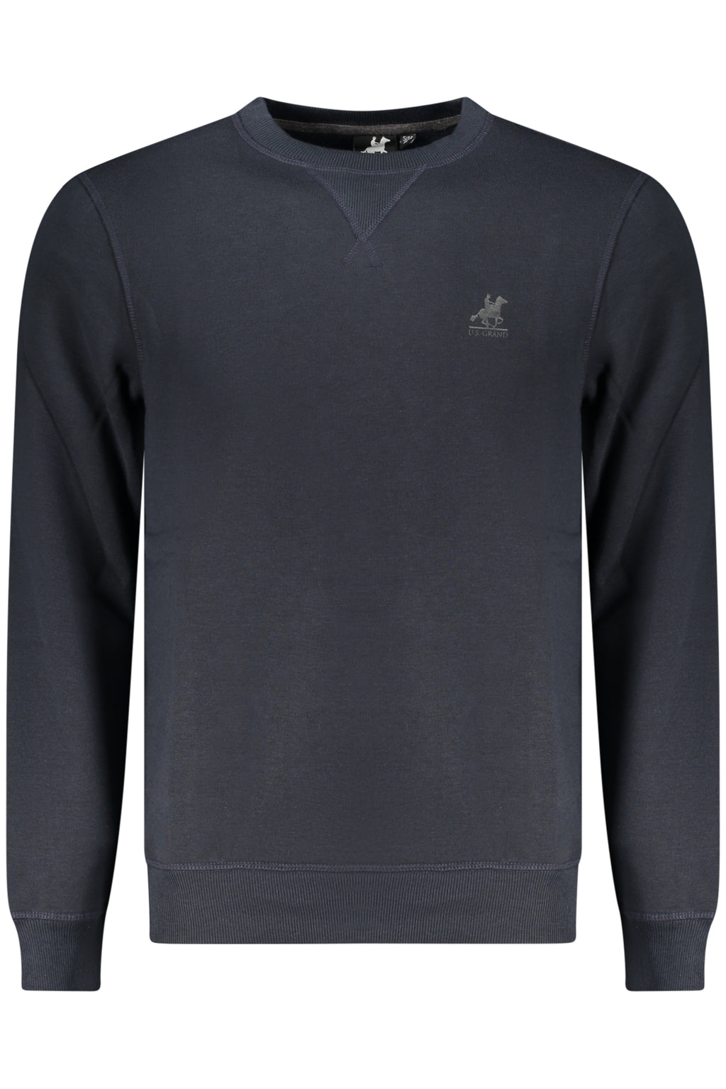 US GRAND MEN'S BLUE ZIP-UP SWEATSHIRT
