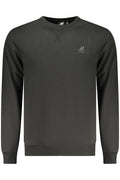 US GRAND MEN'S BLACK ZIP-UP SWEATSHIRT