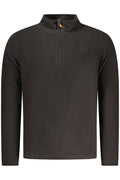 US GRAND MEN'S BLACK ZIP-UP SWEATSHIRT