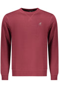 US GRAND MEN'S RED ZIP-UP SWEATSHIRT