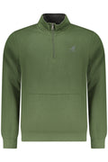 US GRAND MEN'S ZIP-UP SWEATSHIRT GREEN