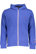 US GRAND MEN'S BLUE ZIP-UP SWEATSHIRT