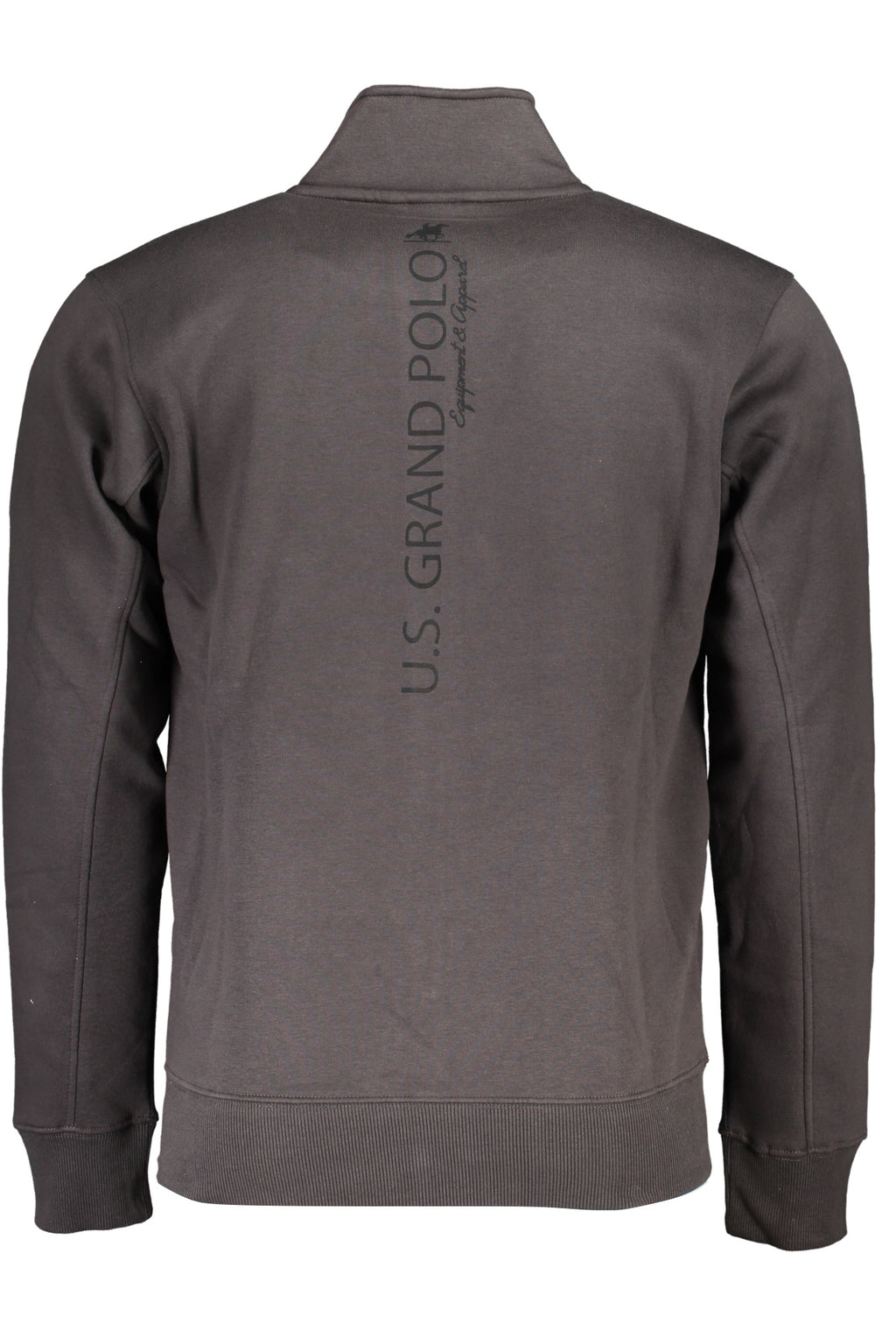 US GRAND MEN'S GRAY ZIP-UP SWEATSHIRT