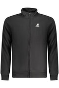 US GRAND MEN'S BLACK ZIP-UP SWEATSHIRT