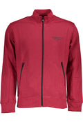 US GRAND RED MEN'S ZIP-UP SWEATSHIRT