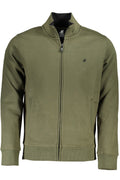 US GRAND MEN'S GREEN ZIP-UP SWEATSHIRT