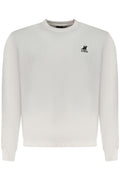 US GRAND MEN'S WHITE ZIP-UP SWEATSHIRT