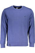 US GRAND MEN'S BLUE ZIP-UP SWEATSHIRT