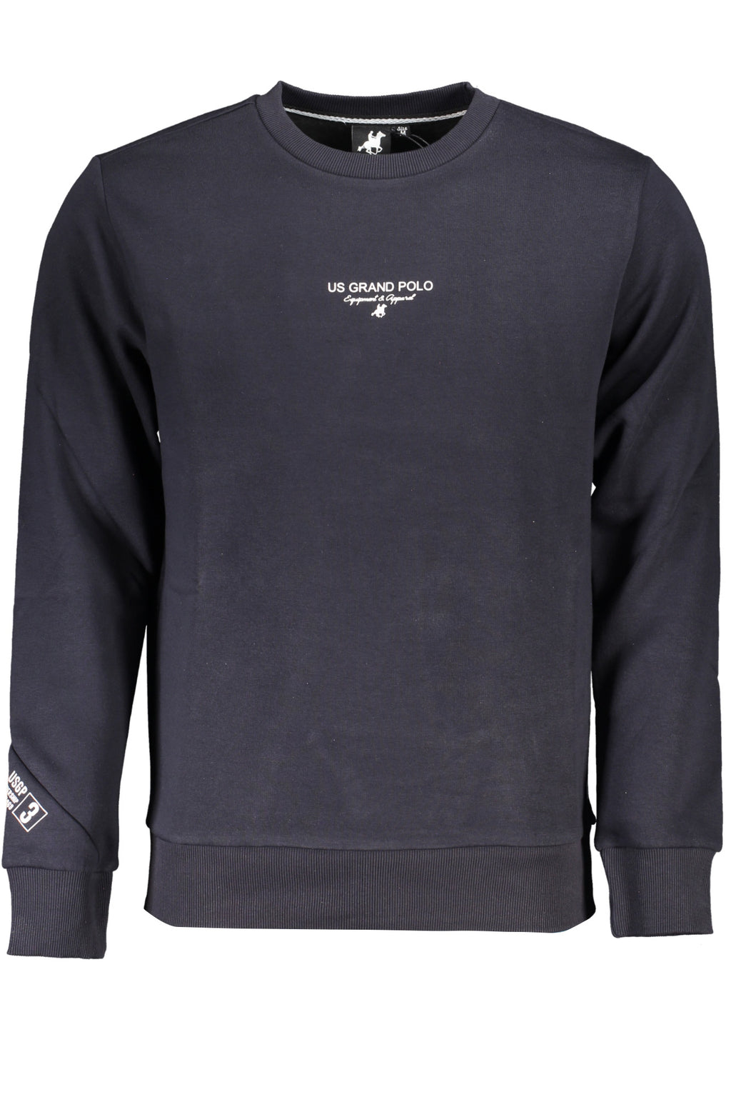 US GRAND MEN'S BLUE ZIP-UP SWEATSHIRT