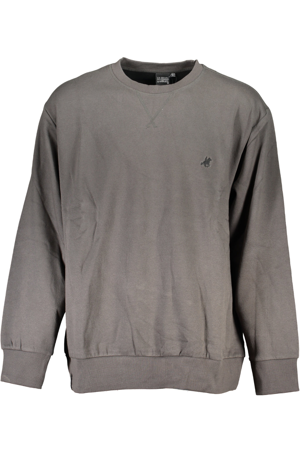 US GRAND MEN'S GRAY ZIP-UP SWEATSHIRT