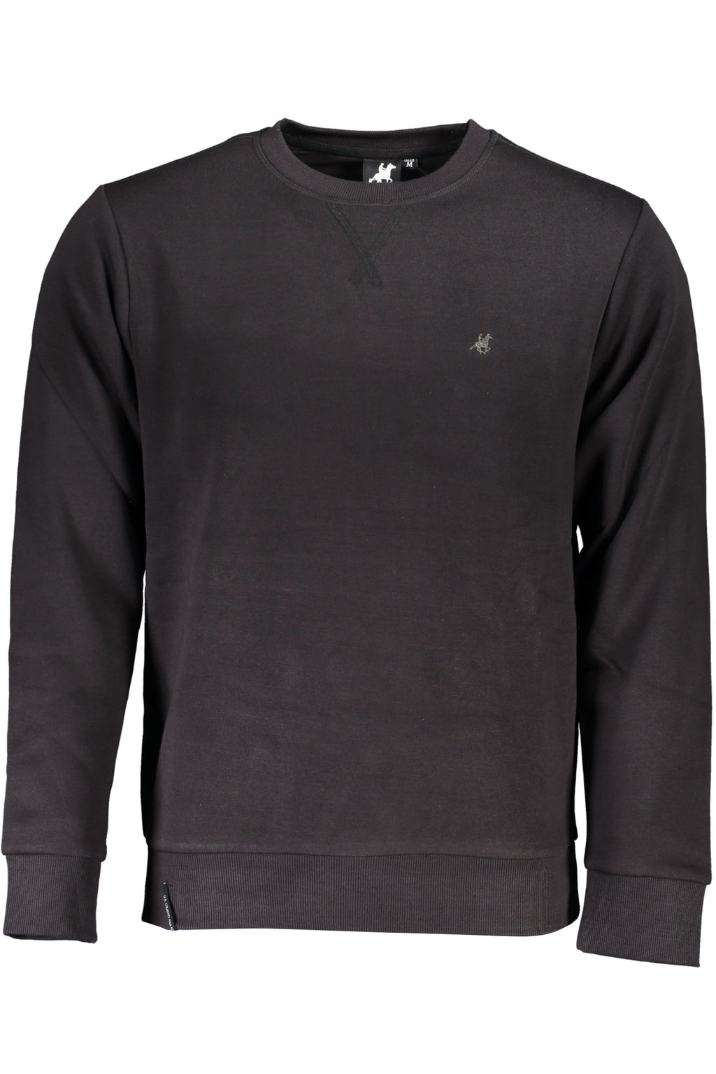 US GRAND MEN'S BLACK ZIP-UP SWEATSHIRT