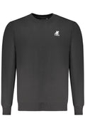US GRAND MEN'S BLACK ZIP-UP SWEATSHIRT