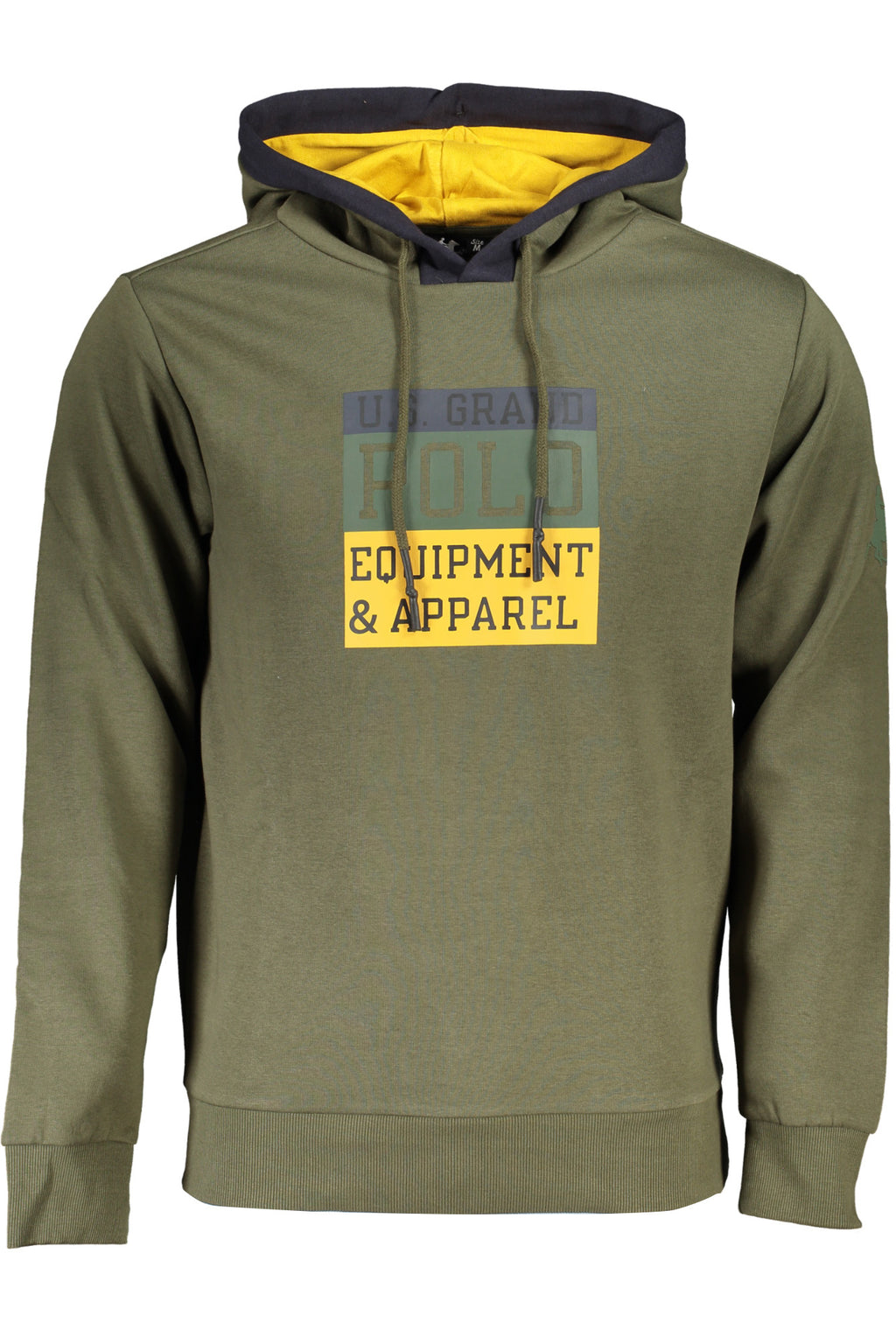 US GRAND MEN'S ZIP-UP SWEATSHIRT GREEN