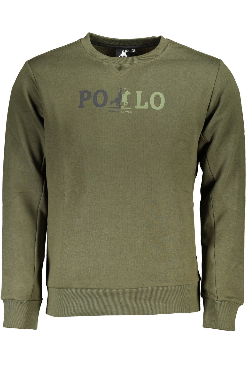 US GRAND MEN'S ZIP-UP SWEATSHIRT GREEN