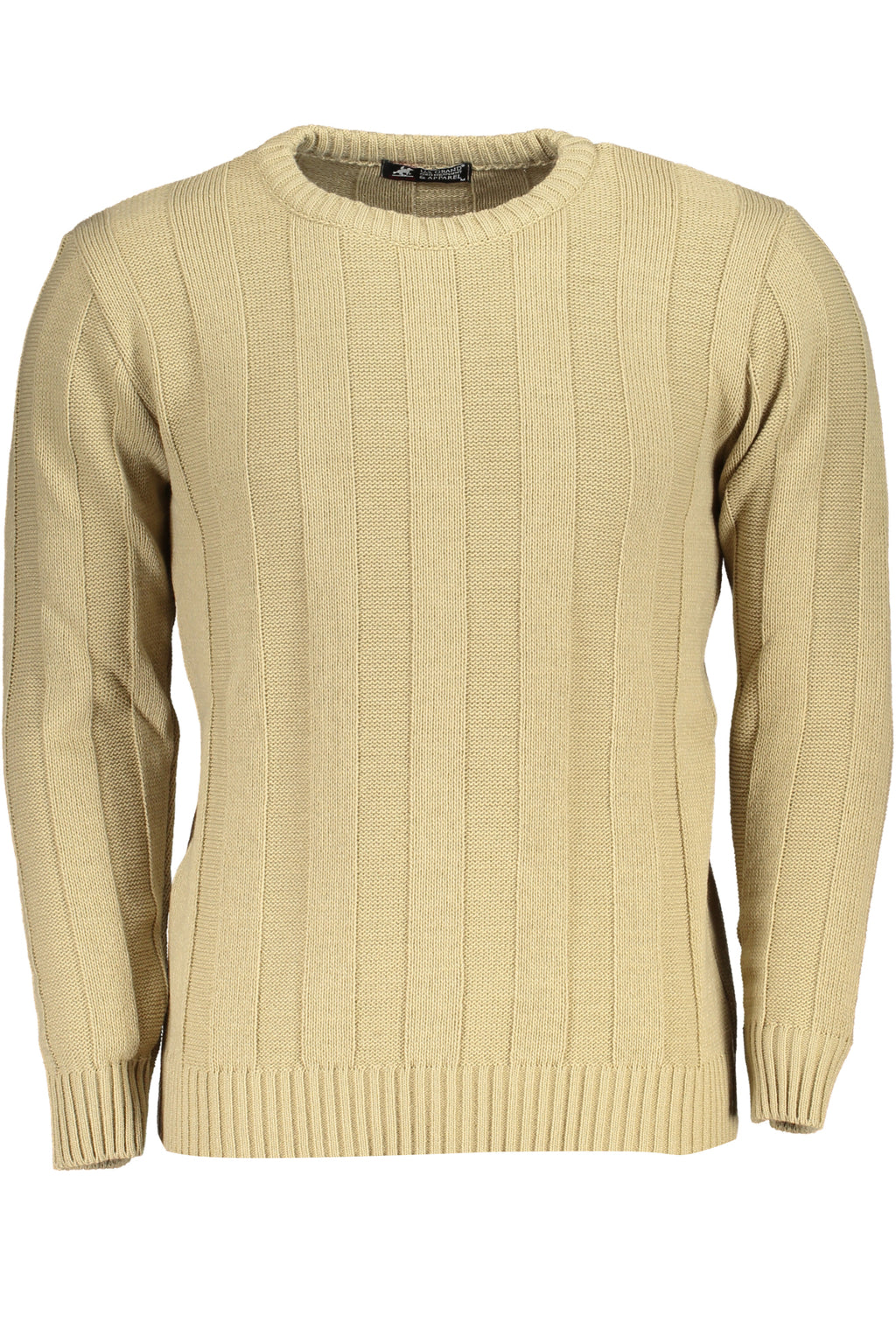 US GRAND MEN'S BEIGE SWEATER