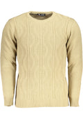 US GRAND MEN'S BEIGE SWEATER