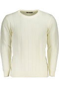 US GRAND MEN'S WHITE SWEATER