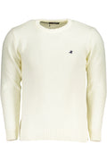 US GRAND MEN'S WHITE SWEATER