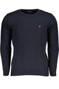 US GRAND MEN'S BLUE SWEATER
