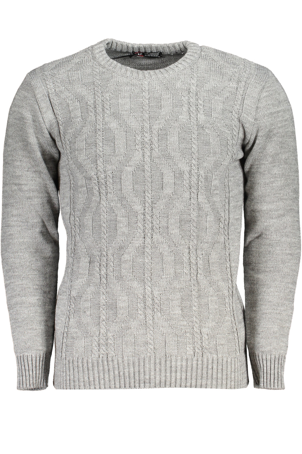 US GRAND MEN'S GREY SWEATER
