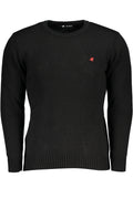 US GRAND MEN'S BLACK SWEATER