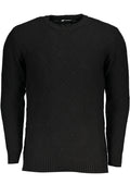 US GRAND MEN'S BLACK SWEATER