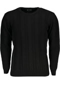 US GRAND MEN'S BLACK SWEATER