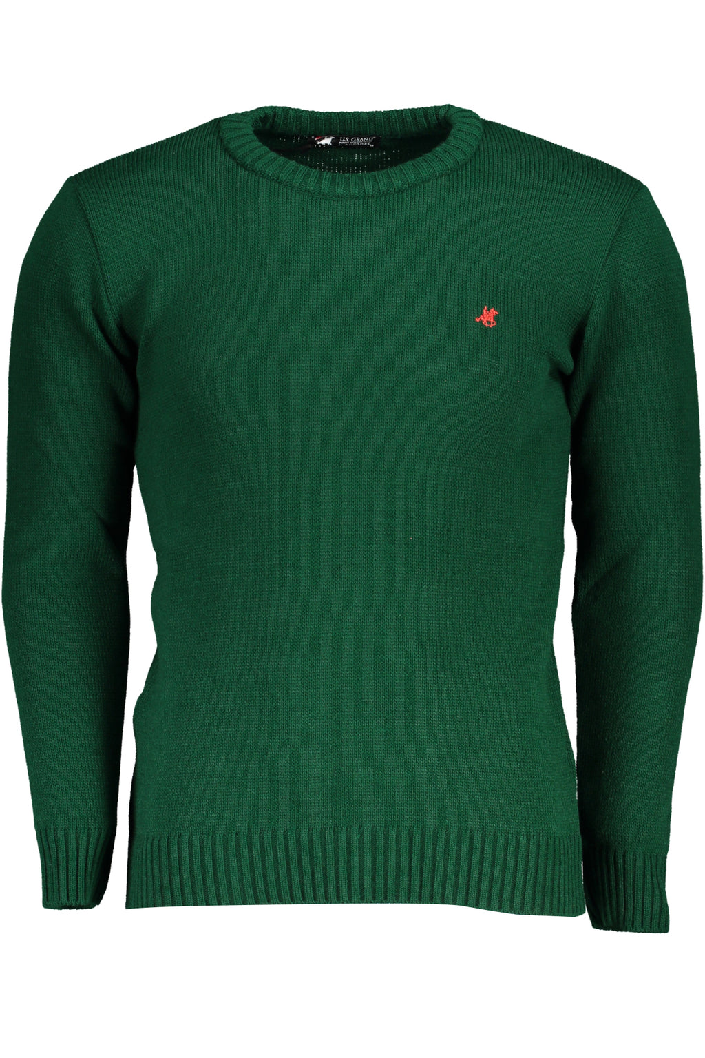 US GRAND MEN'S GREEN SWEATER