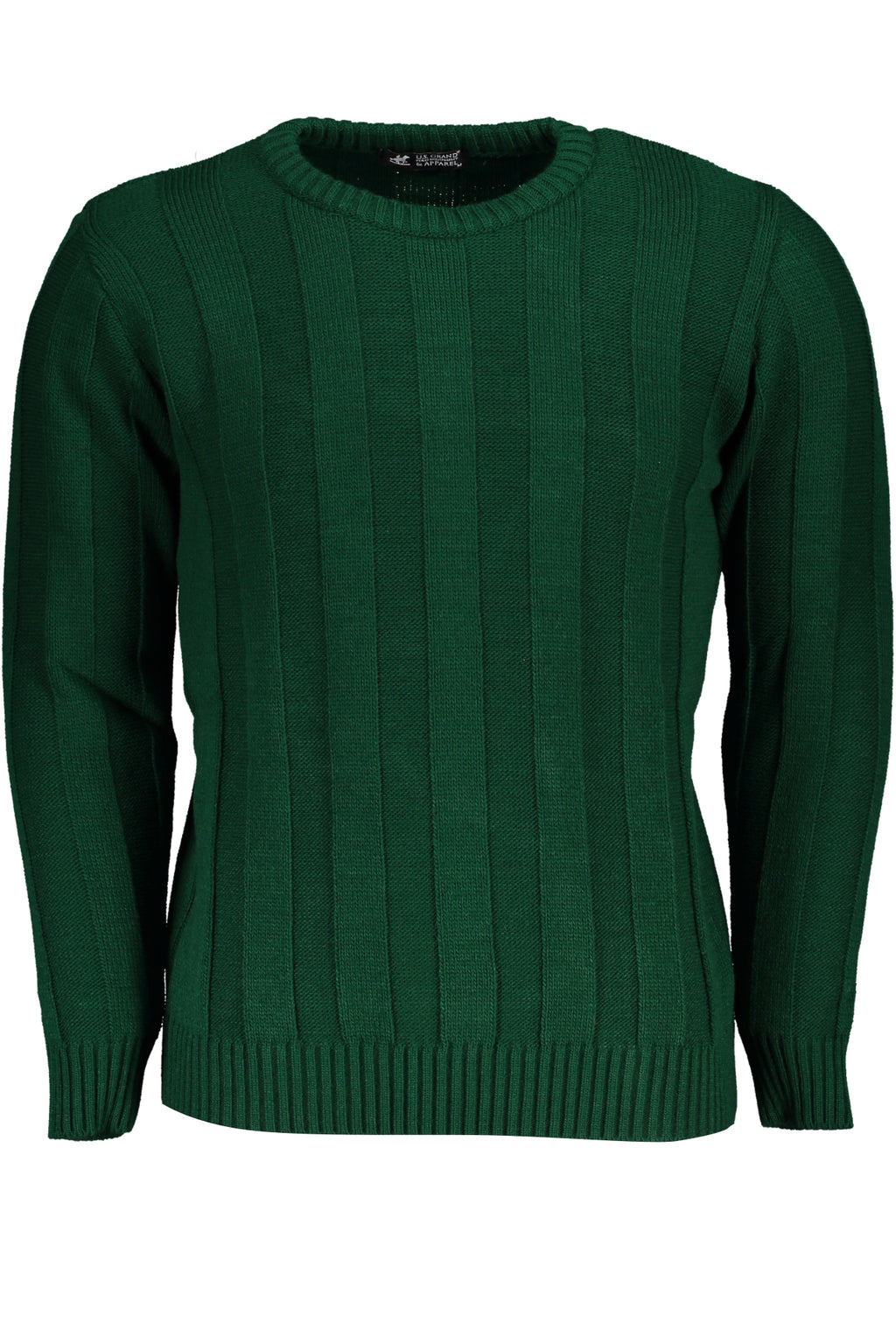 US GRAND MEN'S GREEN SWEATER
