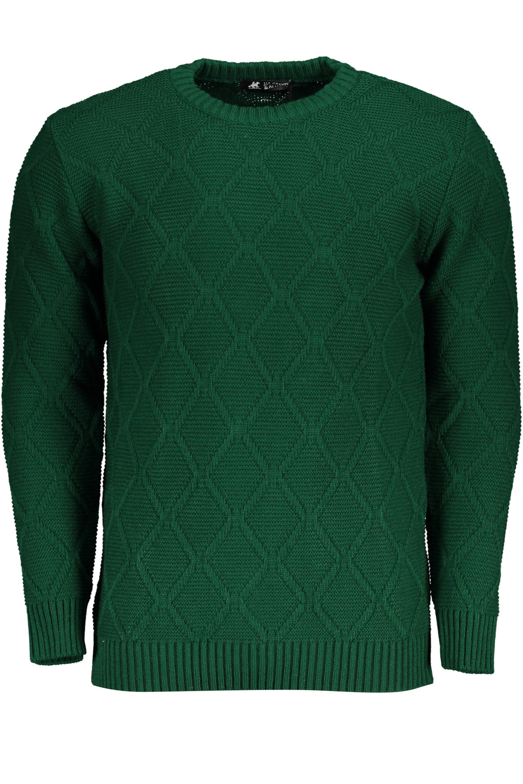 US GRAND MEN'S GREEN SWEATER