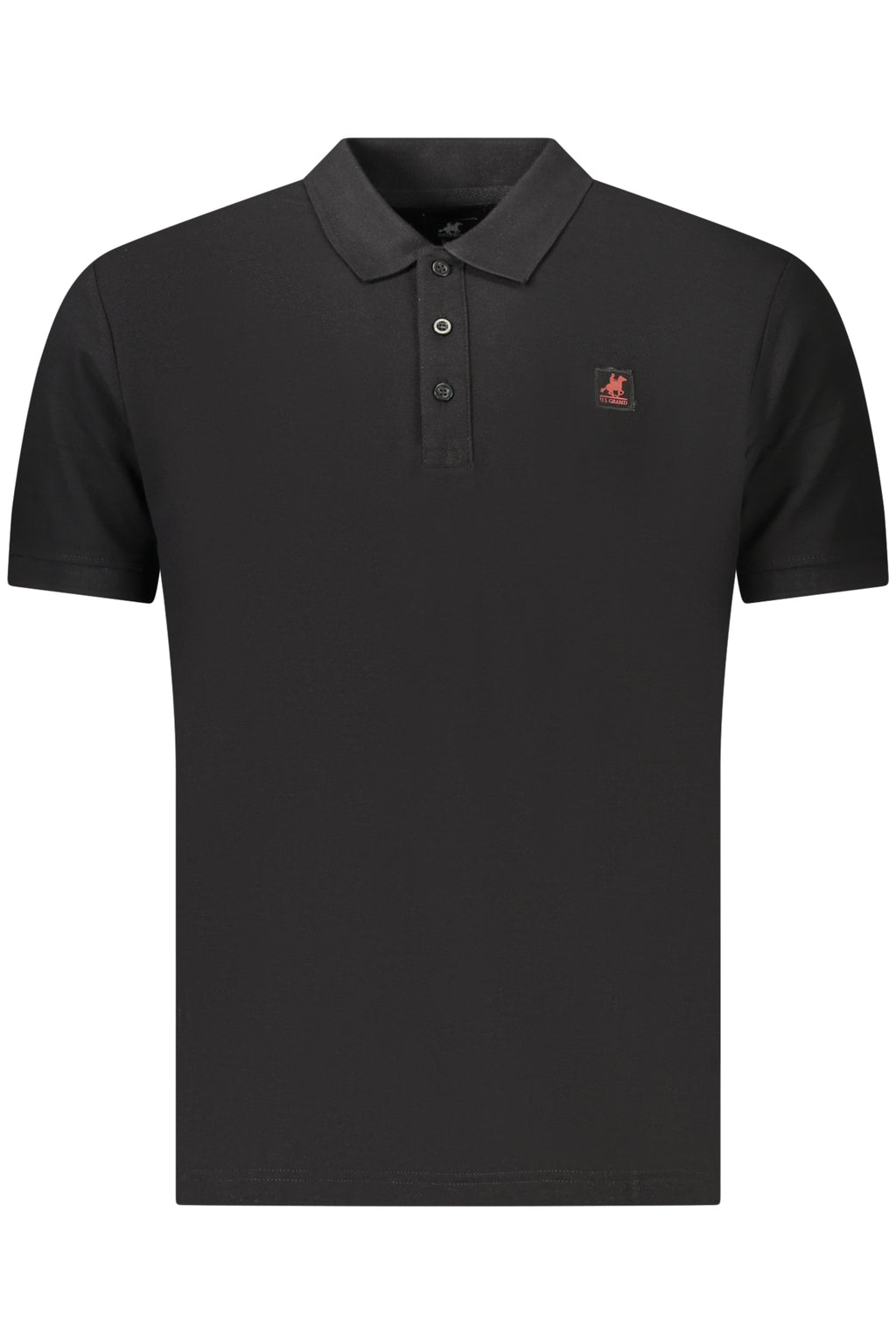 US GRAND POLO SHORT SLEEVE MEN'S BLACK