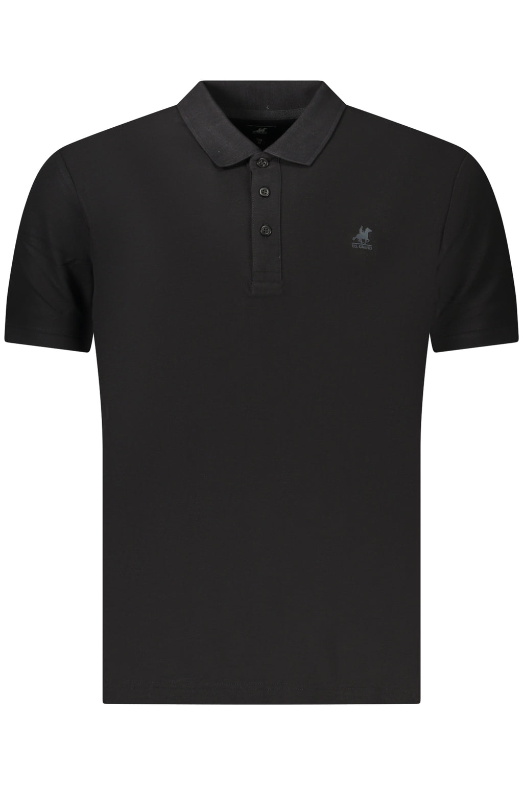 US GRAND POLO SHORT SLEEVE MEN'S BLACK