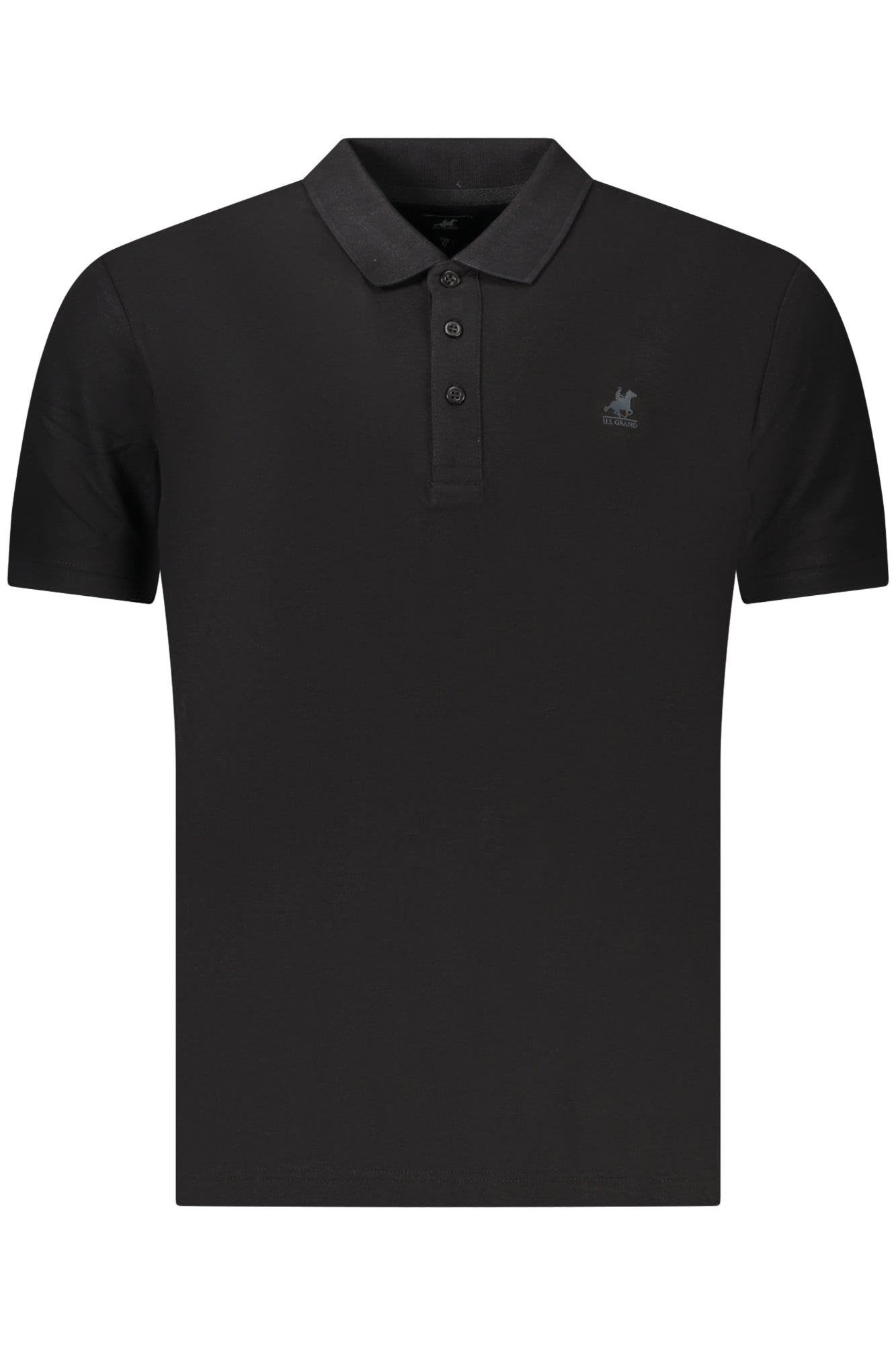 US GRAND POLO SHORT SLEEVE MEN'S BLACK
