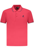 US GRAND MEN'S SHORT-SLEEVE POLO SHIRT, RED