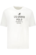 US GRAND MEN'S SHORT-SLEEVE T-SHIRT WHITE