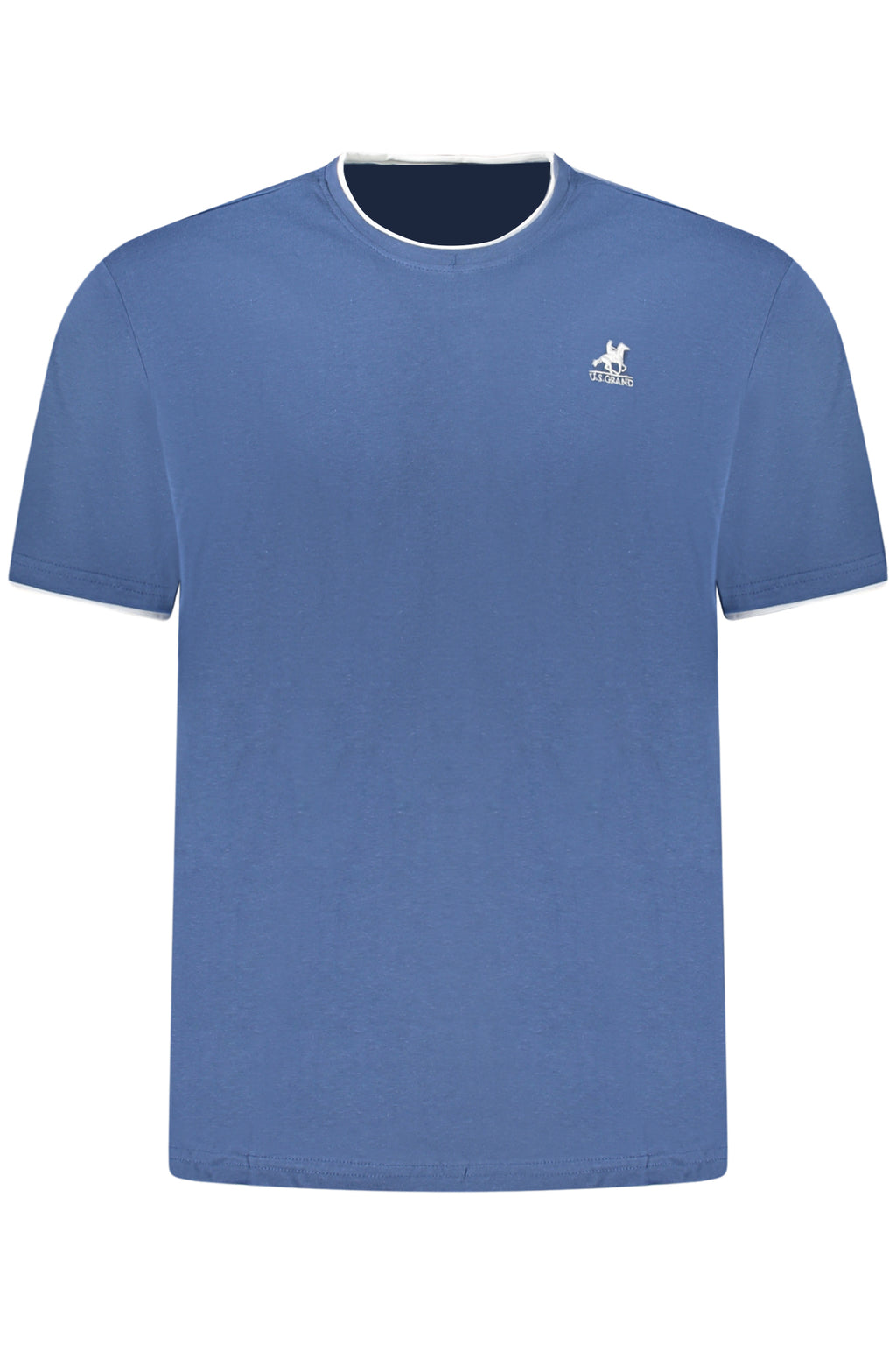 US GRAND MEN'S SHORT-SLEEVE T-SHIRT BLUE