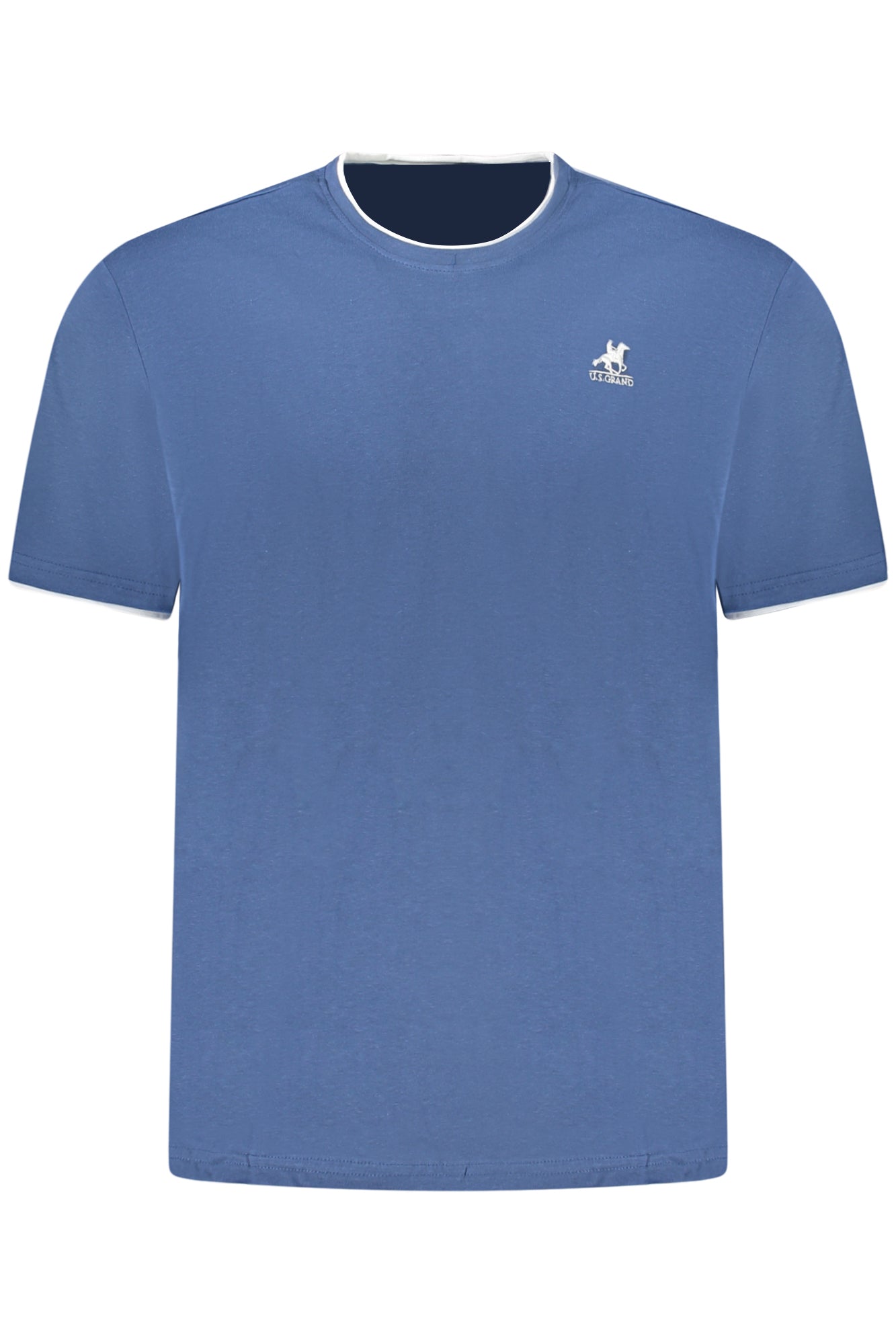 US GRAND MEN'S SHORT-SLEEVE T-SHIRT BLUE