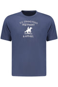 US GRAND MEN'S SHORT-SLEEVE T-SHIRT BLUE