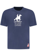 US GRAND MEN'S SHORT-SLEEVE T-SHIRT BLUE