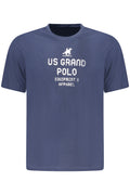 US GRAND MEN'S SHORT-SLEEVE T-SHIRT BLUE