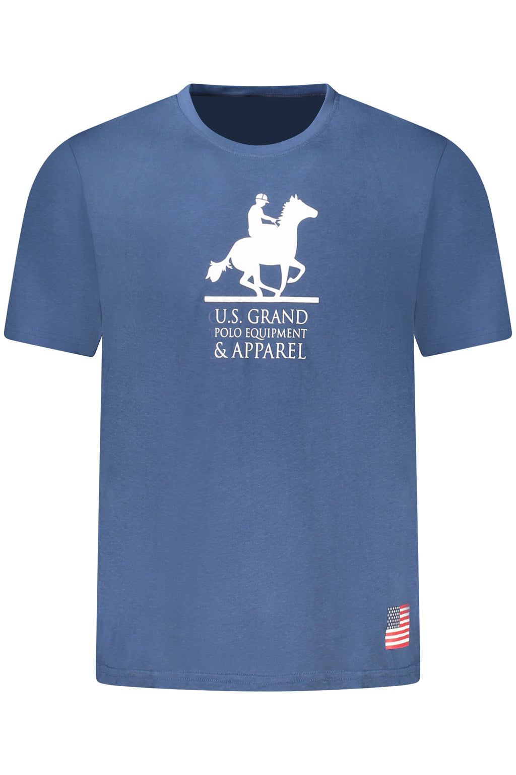 US GRAND MEN'S SHORT-SLEEVE T-SHIRT BLUE