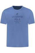 US GRAND MEN'S SHORT-SLEEVE T-SHIRT BLUE