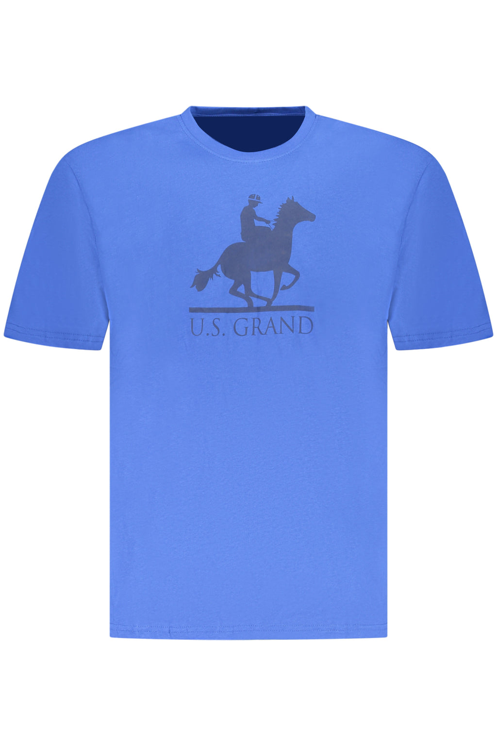 US GRAND MEN'S SHORT-SLEEVE T-SHIRT BLUE