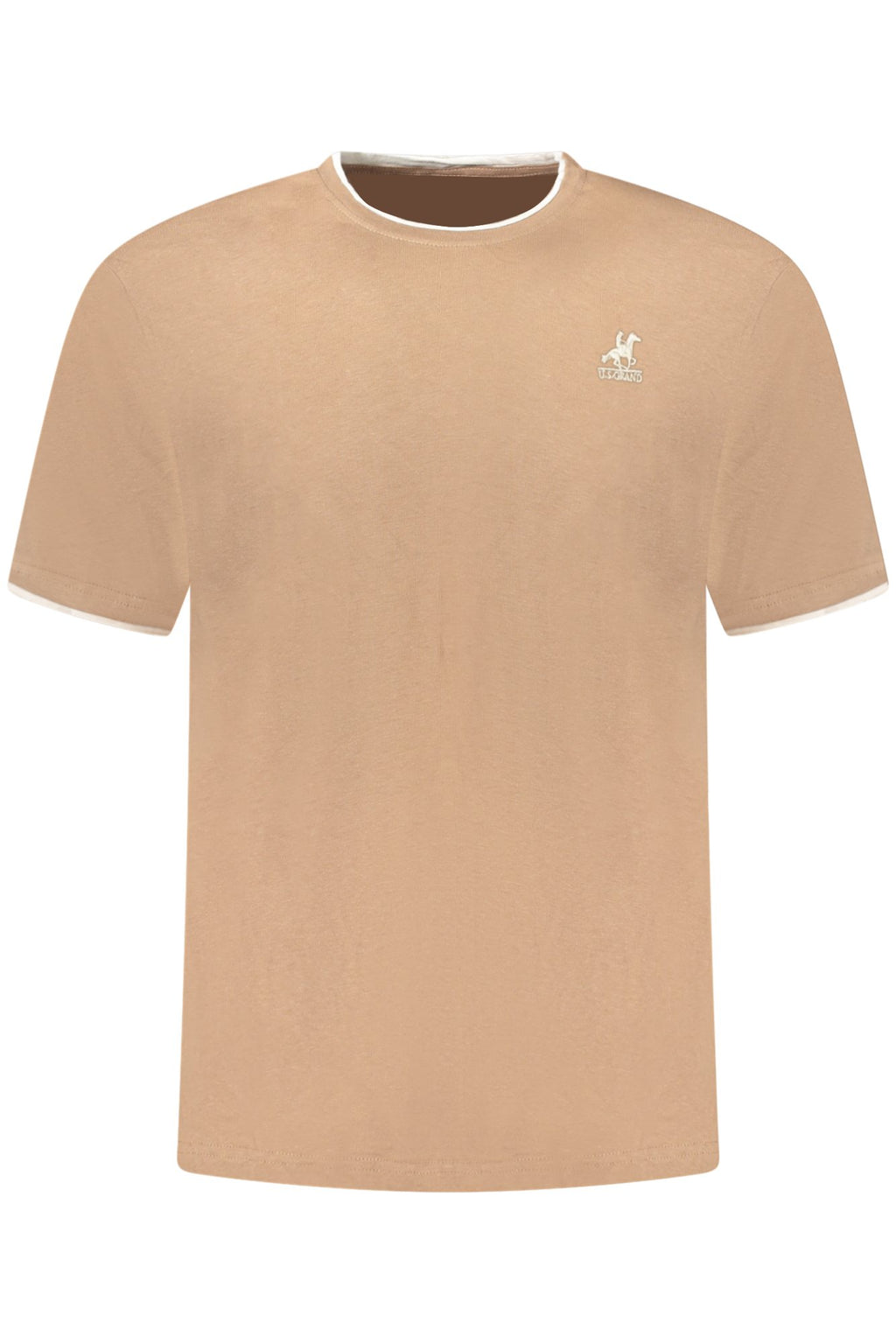 US GRAND MEN'S SHORT-SLEEVE T-SHIRT BROWN