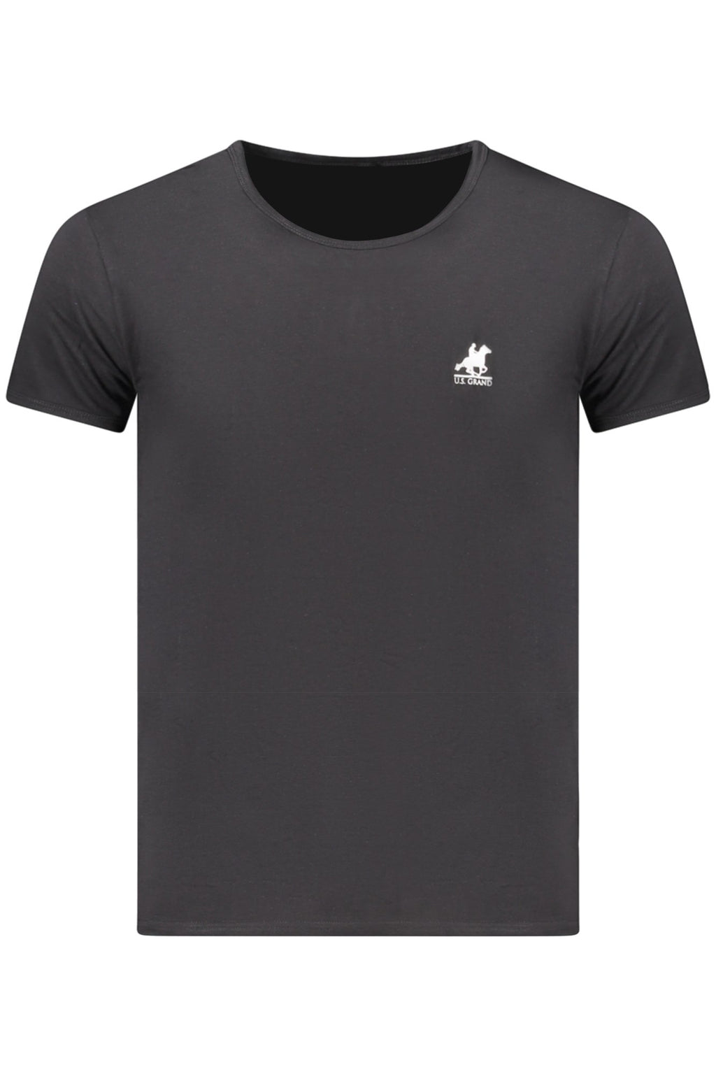 US GRAND MEN'S BLACK SHORT-SLEEVE T-SHIRT