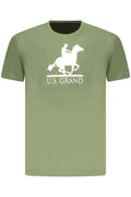 US GRAND MEN'S SHORT-SLEEVED GREEN T-SHIRT