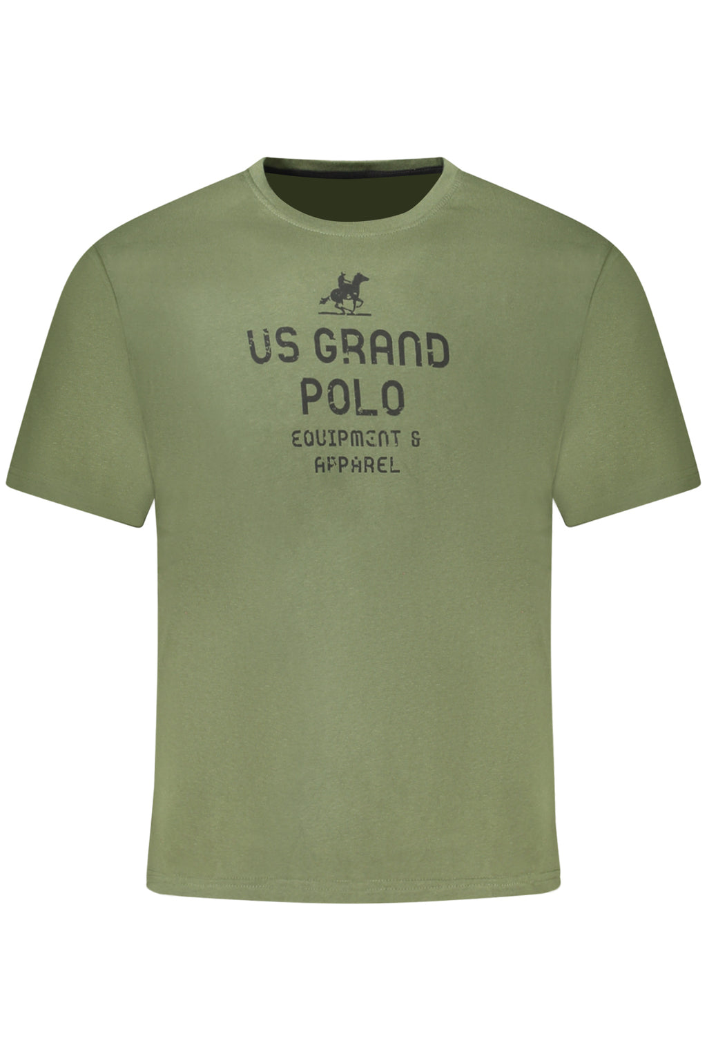 US GRAND MEN'S SHORT-SLEEVED GREEN T-SHIRT